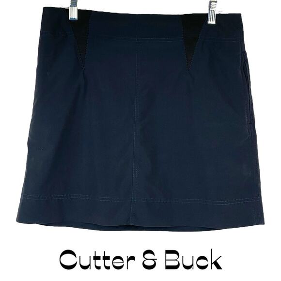 Cutter & Buck Gray Sports GorpCore Athletic Pickleball Tennis Skirt NWOT Size 6 - Picture 1 of 12